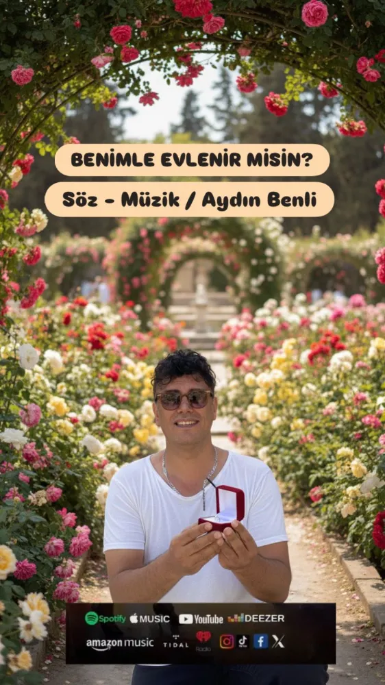 AYDIN BENLİDEN EVLİLERE ÖZEL ŞARKI; BENİMLE EVLENİRMİSİN