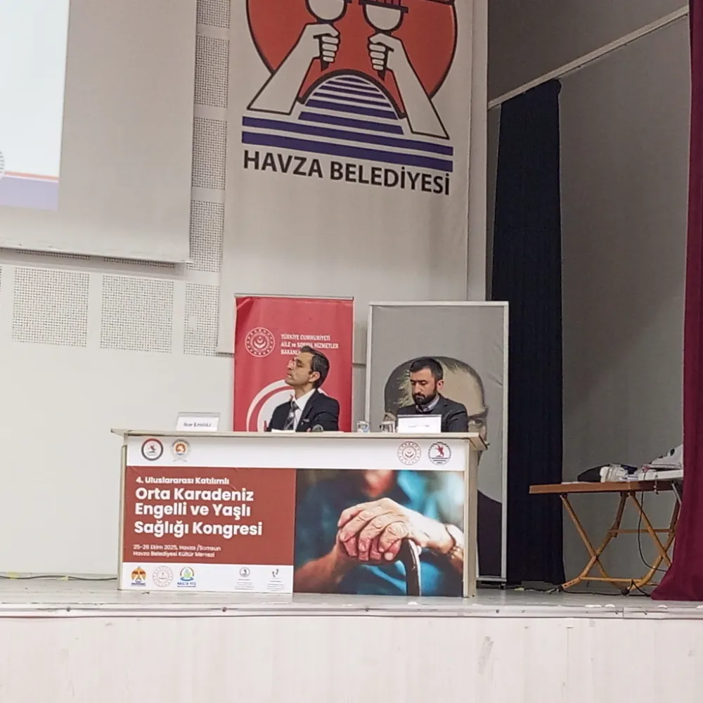 4.ULUSLARARASI ORTA KARADENİZ ENGELLİ VE YAŞLI SAĞLIĞI KONGRESİ YAPILDI.