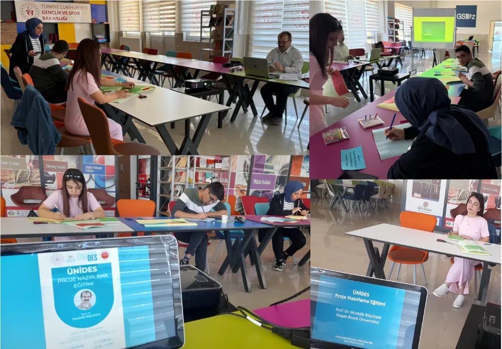 “ÜNİDES Proje Hazırlama Eğitimi” düzenlendi.