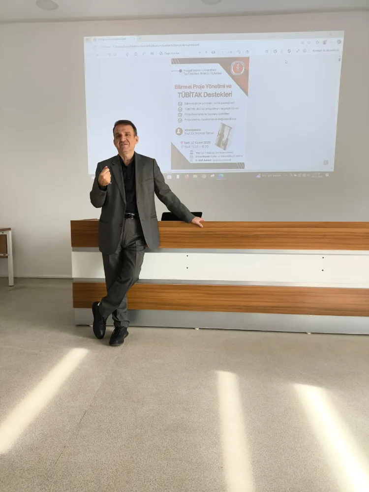 BOZOK ÜNİVERSİTESİ TIP FAKÜLTESİNDE TÜBİTAK DESTEKLERİ SEMİNERİ