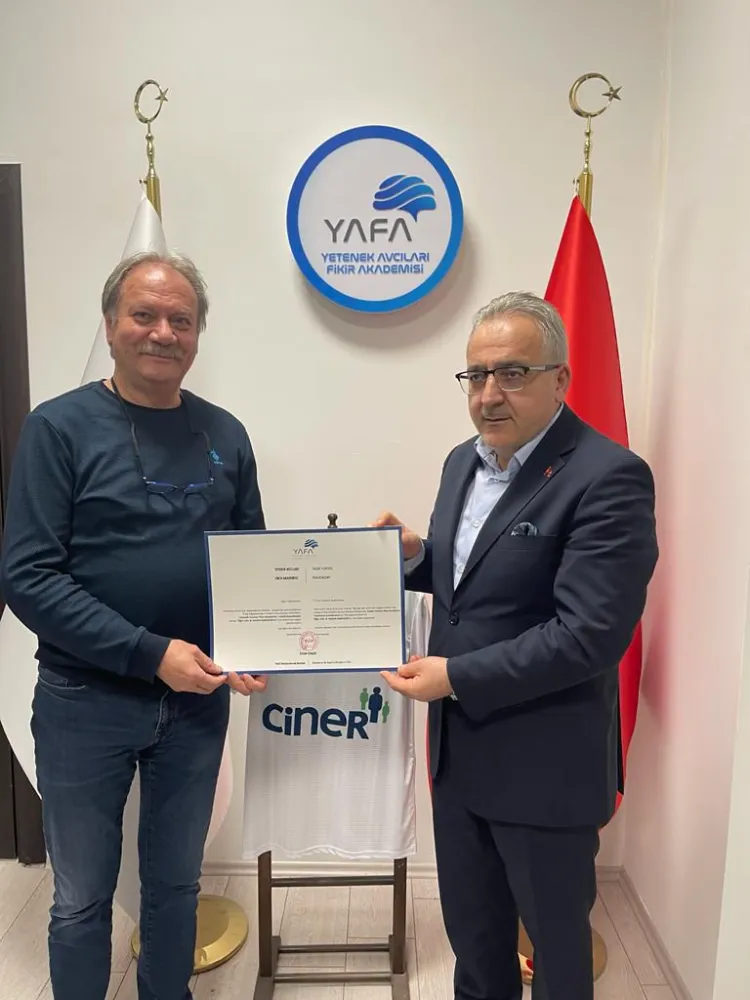 Özcan Şimşek’ten Nazım Saraçoğlu’na Emeklilik Tebriği