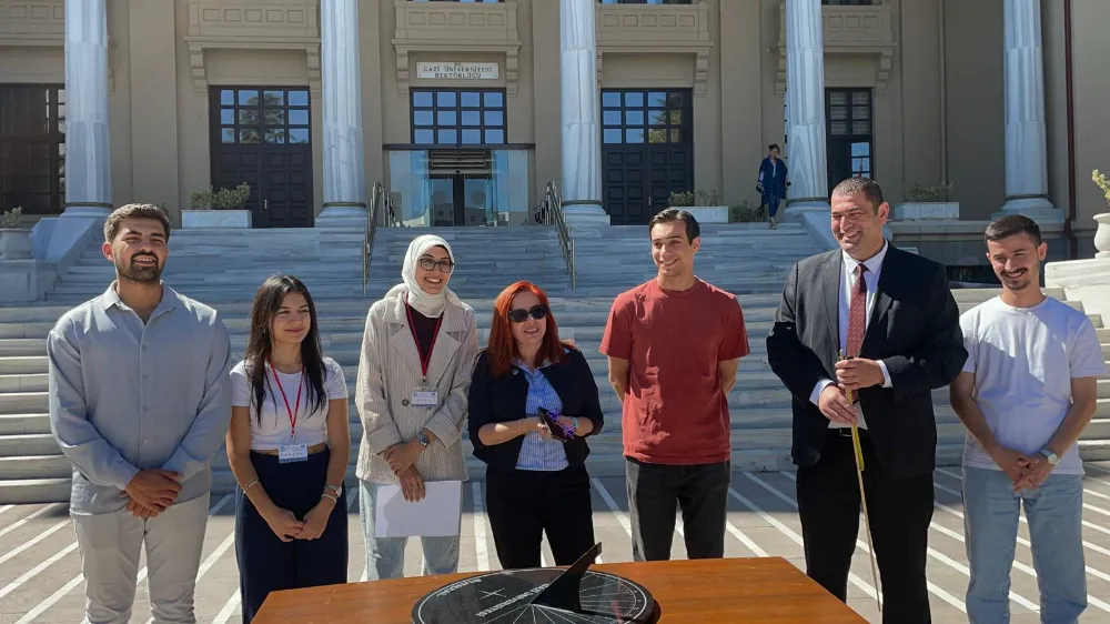 Geleneksel Güneş Saati ve Yerkürenin Çevresini Hesaplama Etkinlikleri gerçekleştirildi.